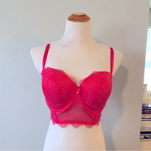 Victoria’s Secret Very Sexy Demi Bra 34 DD Pink
